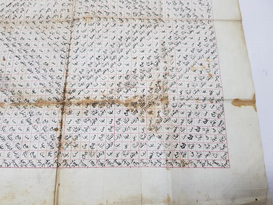 OSMANLI DÖNEMİ TARİHLİ VE KETEBELİ EL YAZMA ÇOK NADİR HAMAYIL