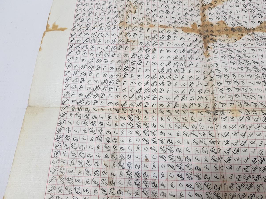 OSMANLI DÖNEMİ TARİHLİ VE KETEBELİ EL YAZMA ÇOK NADİR HAMAYIL