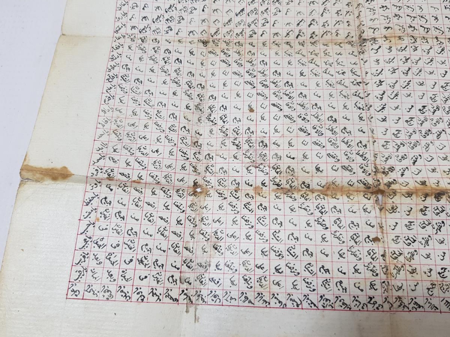 OSMANLI DÖNEMİ TARİHLİ VE KETEBELİ EL YAZMA ÇOK NADİR HAMAYIL