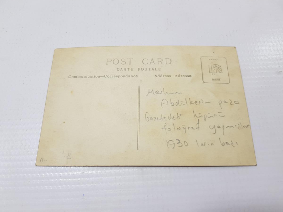 OSMANLICA KARTPOSTAL: ABDÜLKERİM PAŞA