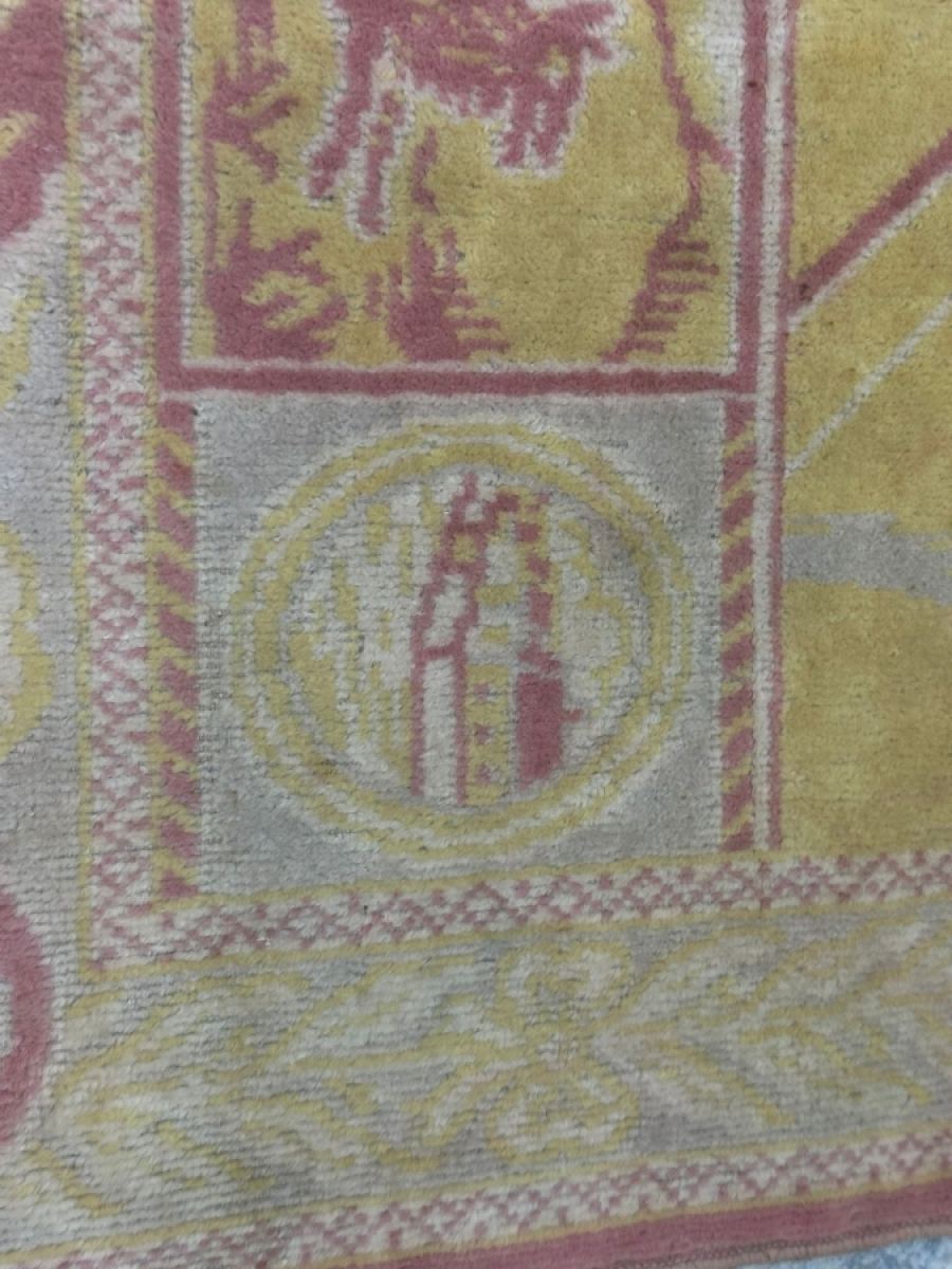 OSMANLICA HATIRA-İ CUMHURİYET YAZILI ÇOK NADİR ATATÜRK DUVAR HALISI