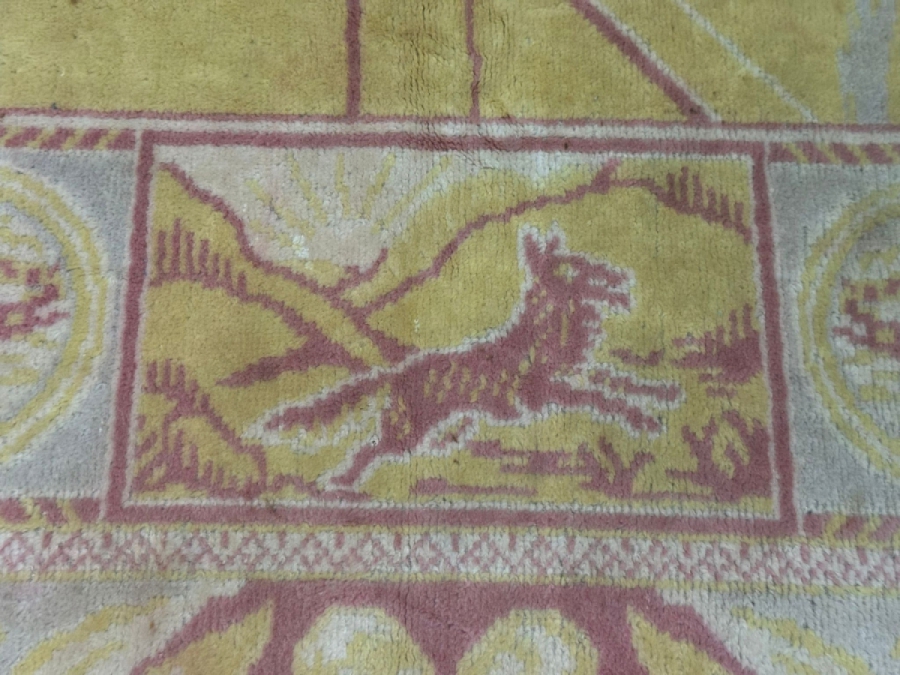 OSMANLICA HATIRA-İ CUMHURİYET YAZILI ÇOK NADİR ATATÜRK DUVAR HALISI