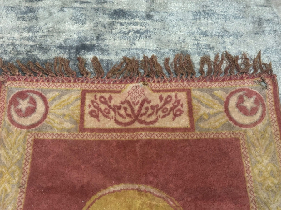 OSMANLICA HATIRA-İ CUMHURİYET YAZILI ÇOK NADİR ATATÜRK DUVAR HALISI