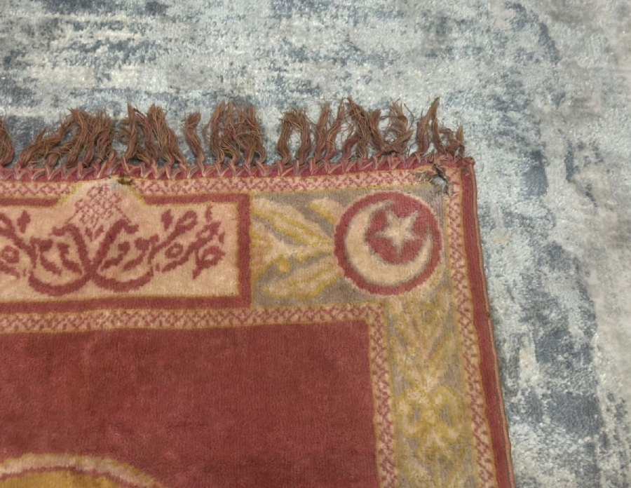 OSMANLICA HATIRA-İ CUMHURİYET YAZILI ÇOK NADİR ATATÜRK DUVAR HALISI