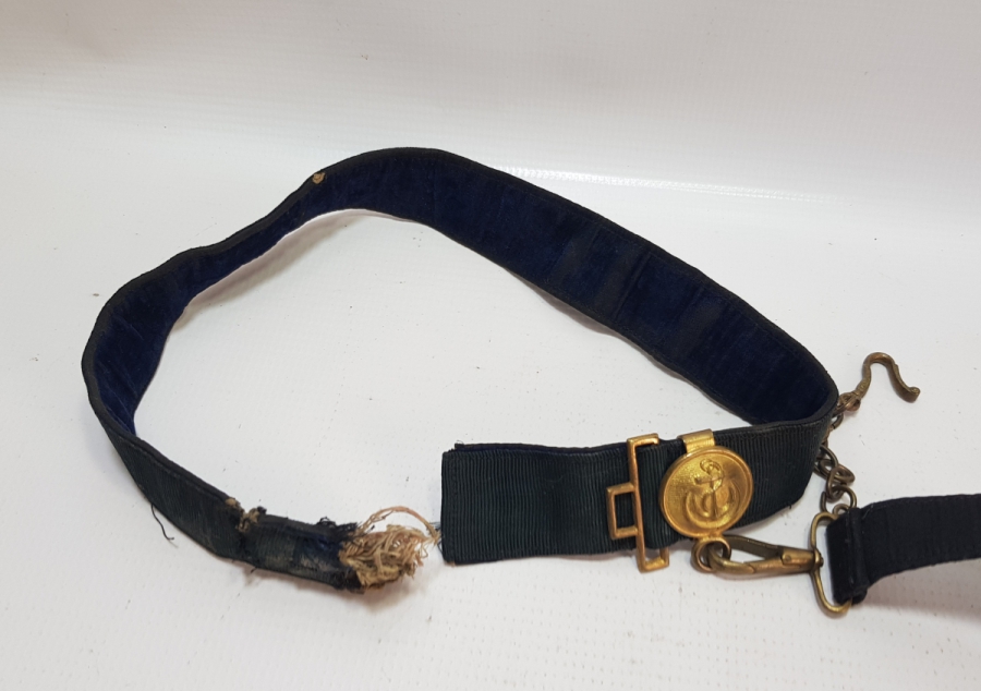 OSMANLI DÖNEMİ DENİZCİ SUBAY KEMERİ