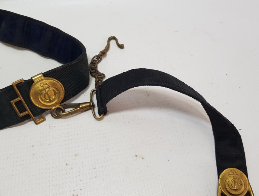 OSMANLI DÖNEMİ DENİZCİ SUBAY KEMERİ