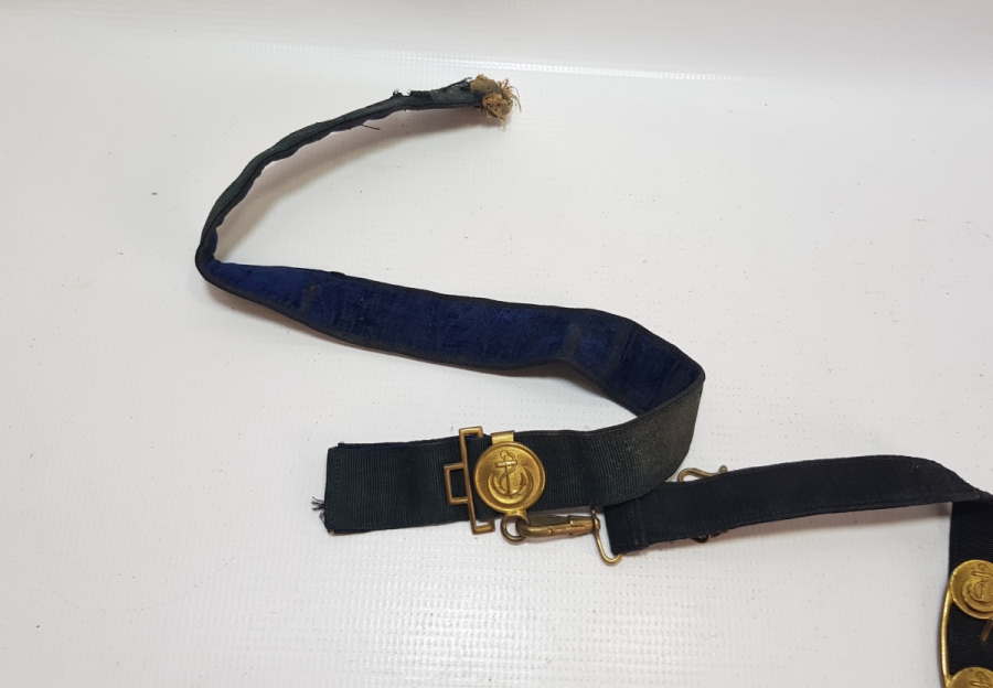 OSMANLI DÖNEMİ DENİZCİ SUBAY KEMERİ