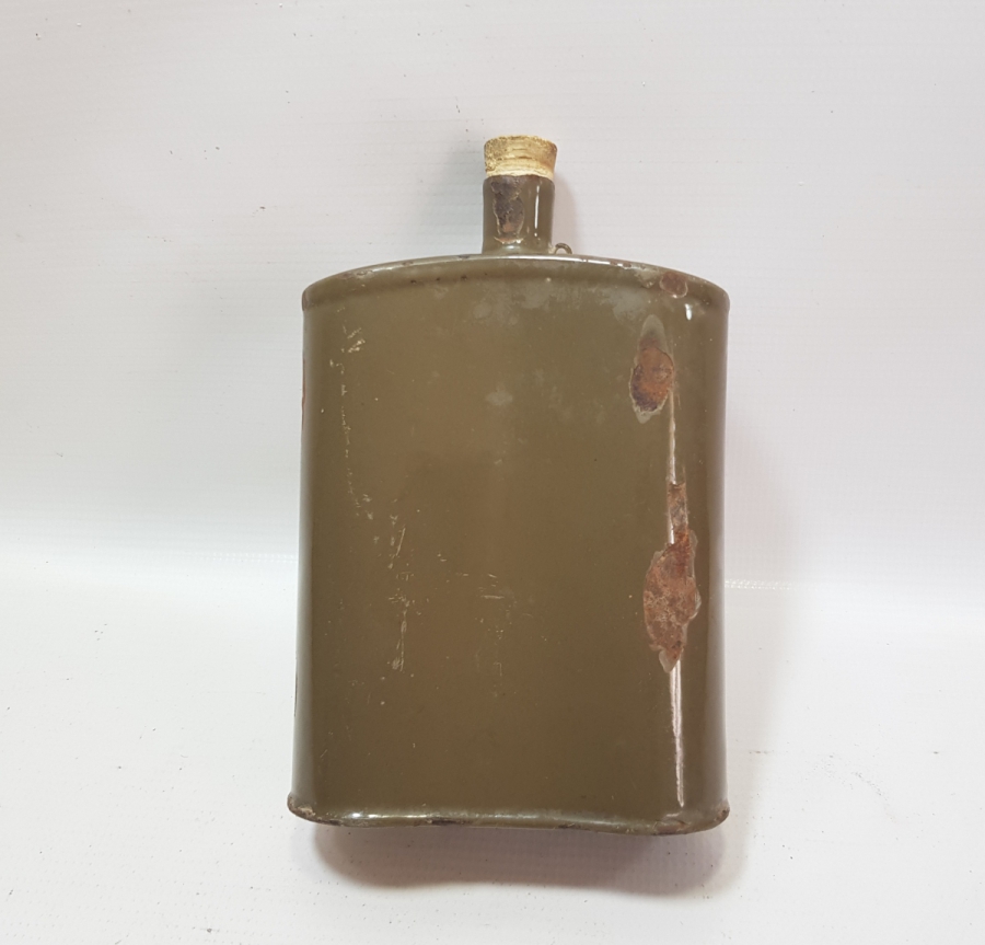 2. DÜNYA SAVAŞI DÖNEMİ 1941 TARİHLİ EMAYE ASKER MATARASI