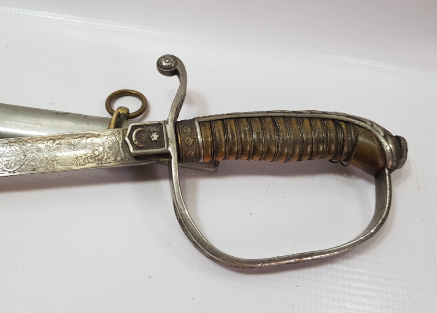 OSMANLI DÖNEMİ ACHGUELO FRERES YAPIMI ÇOK NADİR PAŞA KILICI