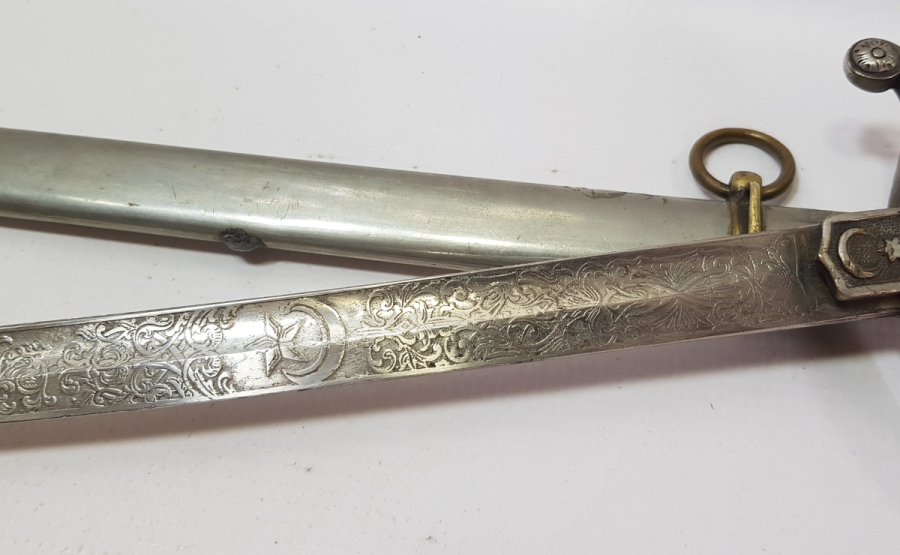 OSMANLI DÖNEMİ ACHGUELO FRERES YAPIMI ÇOK NADİR PAŞA KILICI