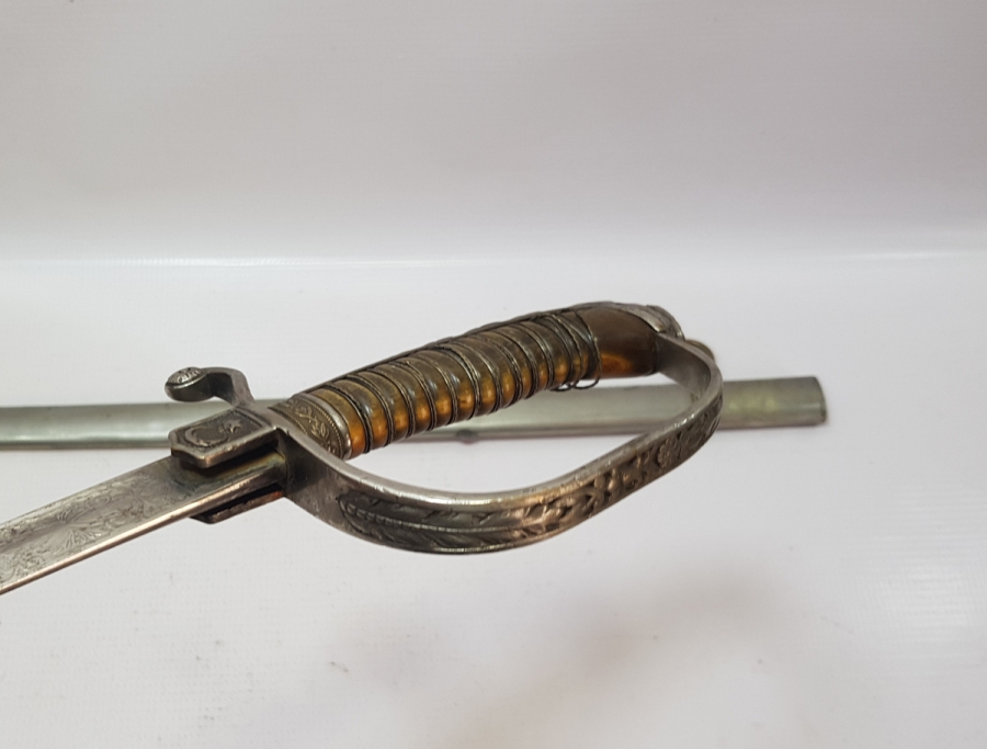 OSMANLI DÖNEMİ ACHGUELO FRERES YAPIMI ÇOK NADİR PAŞA KILICI