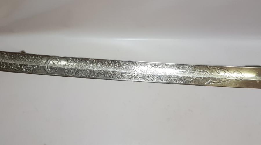 OSMANLI DÖNEMİ ACHGUELO FRERES YAPIMI ÇOK NADİR PAŞA KILICI