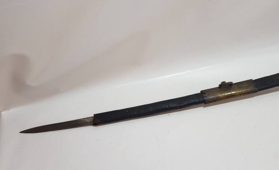 OSMANLI DÖNEMİ ASLAN BAŞLI DENİZCİ SUBAY KILICI