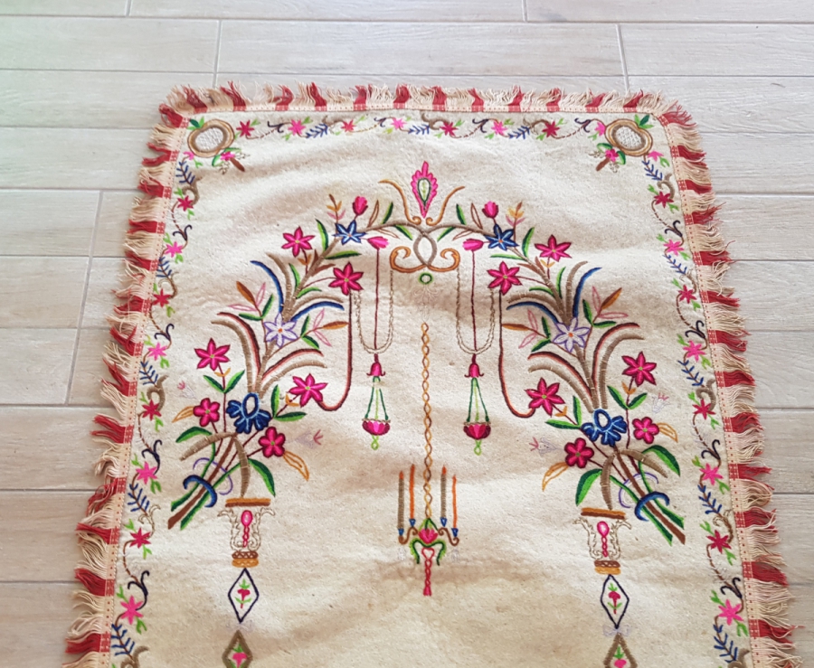 OSMANLI DÖNEMİ TEKKE İŞİ SECCADE