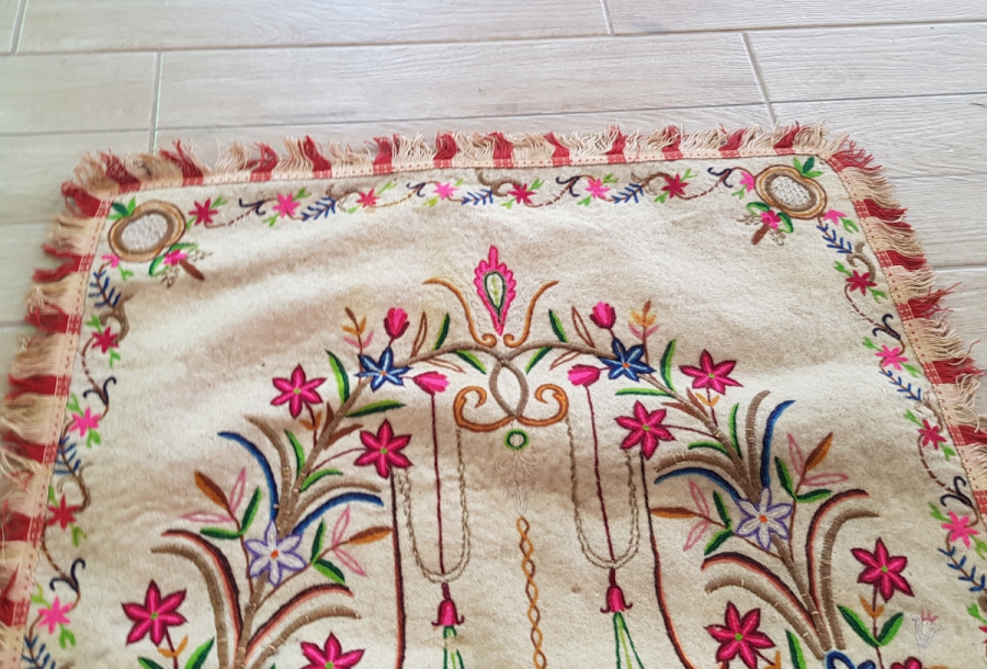 OSMANLI DÖNEMİ TEKKE İŞİ SECCADE