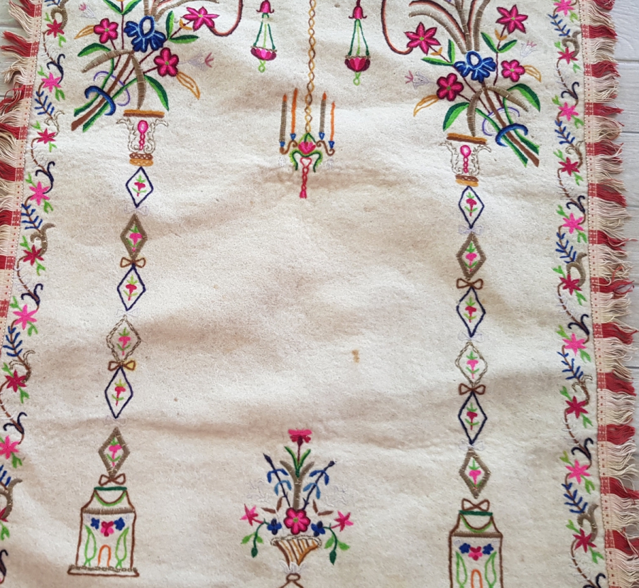 OSMANLI DÖNEMİ TEKKE İŞİ SECCADE