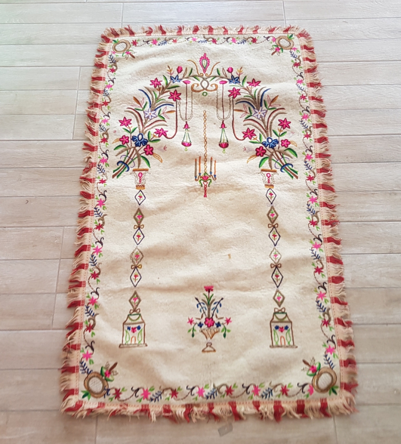 OSMANLI DÖNEMİ TEKKE İŞİ SECCADE