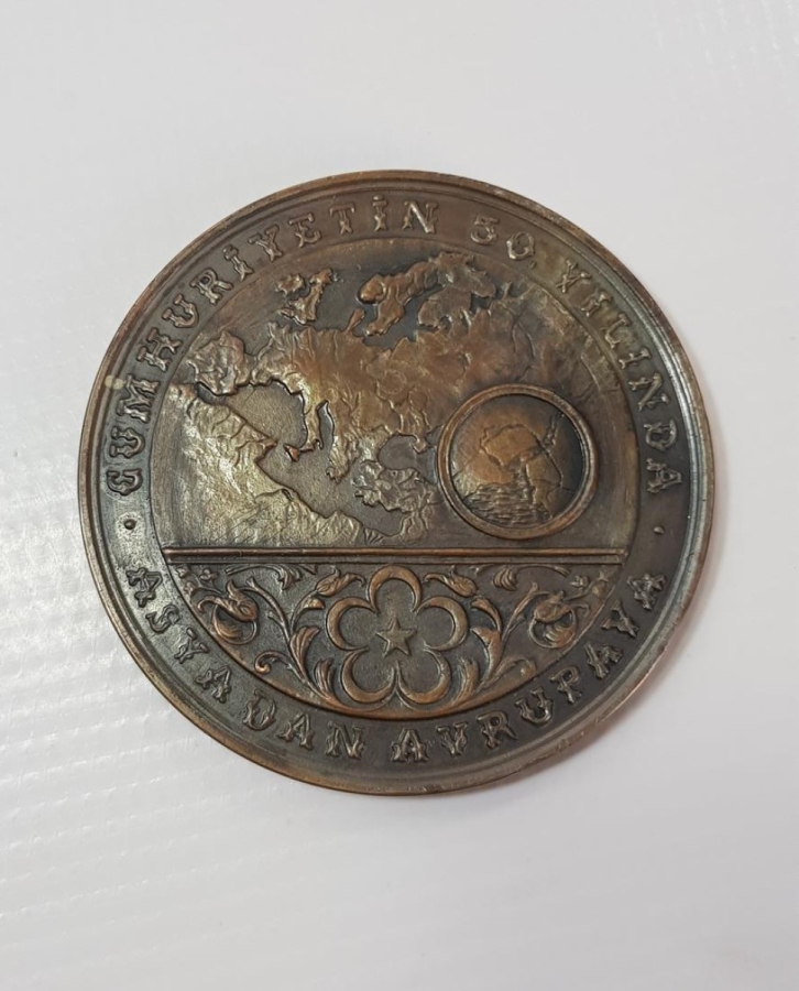 1973 BOĞAZİÇİ KÖPRÜSÜ AÇILIŞ HATIRASI MADALYASI