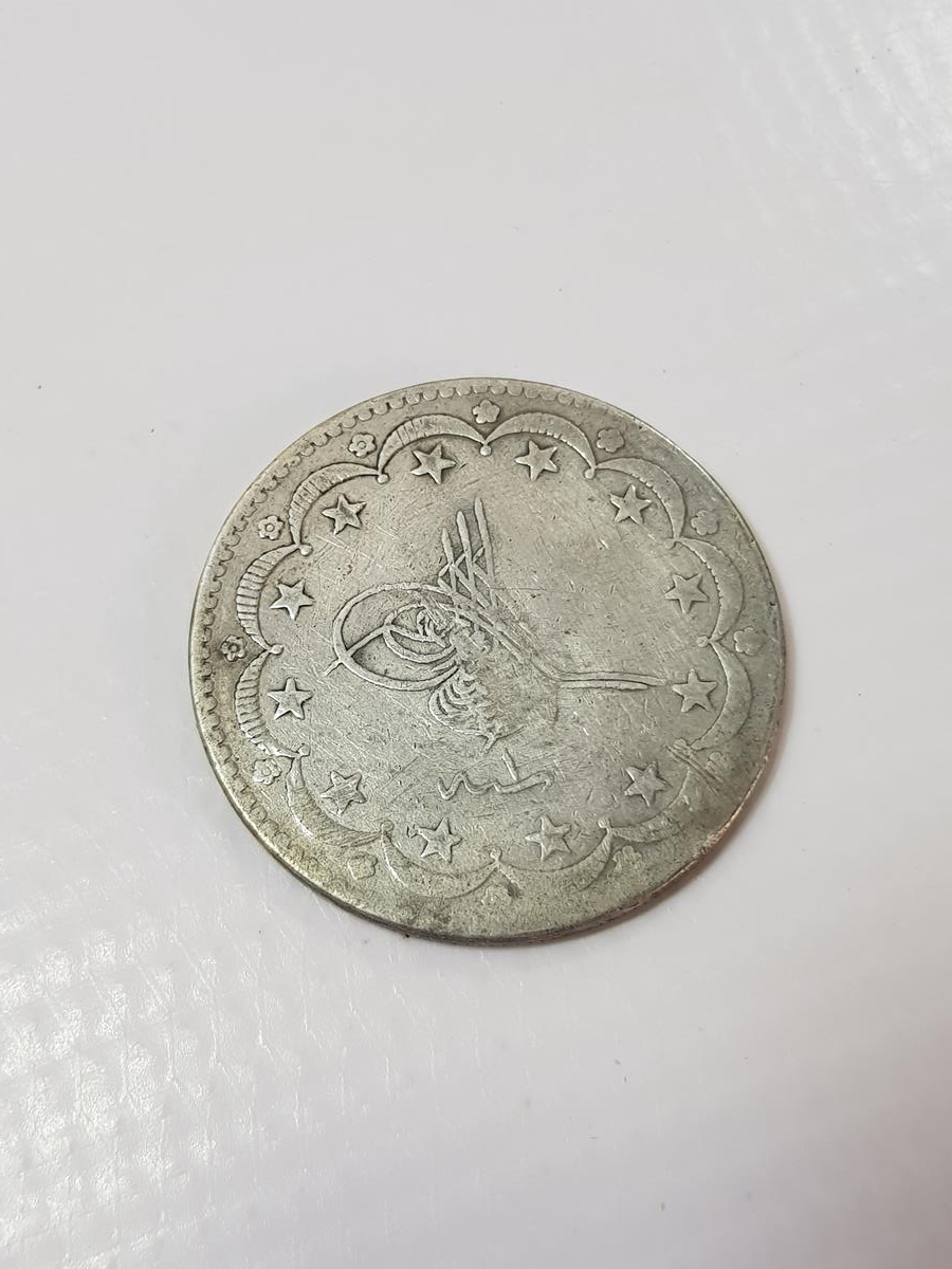 5. MURAT DÖNEMİ NADİR GÜMÜŞ 20 KURUŞ MECİDİYE PARA