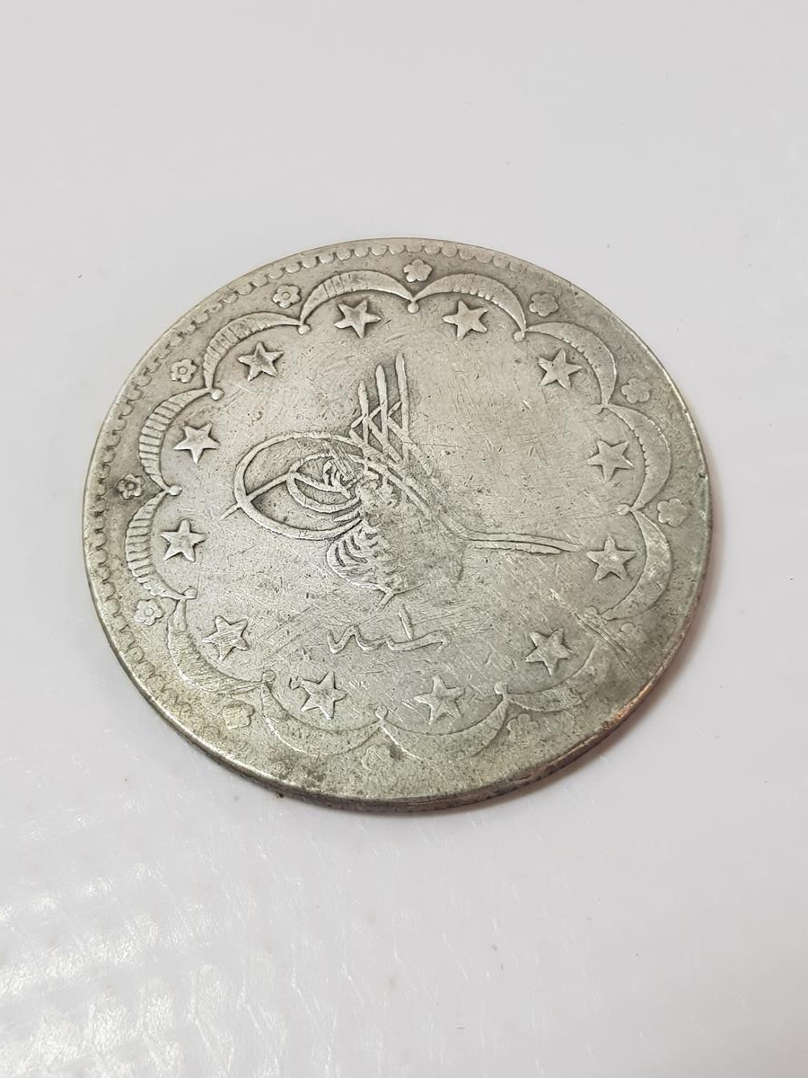 5. MURAT DÖNEMİ NADİR GÜMÜŞ 20 KURUŞ MECİDİYE PARA