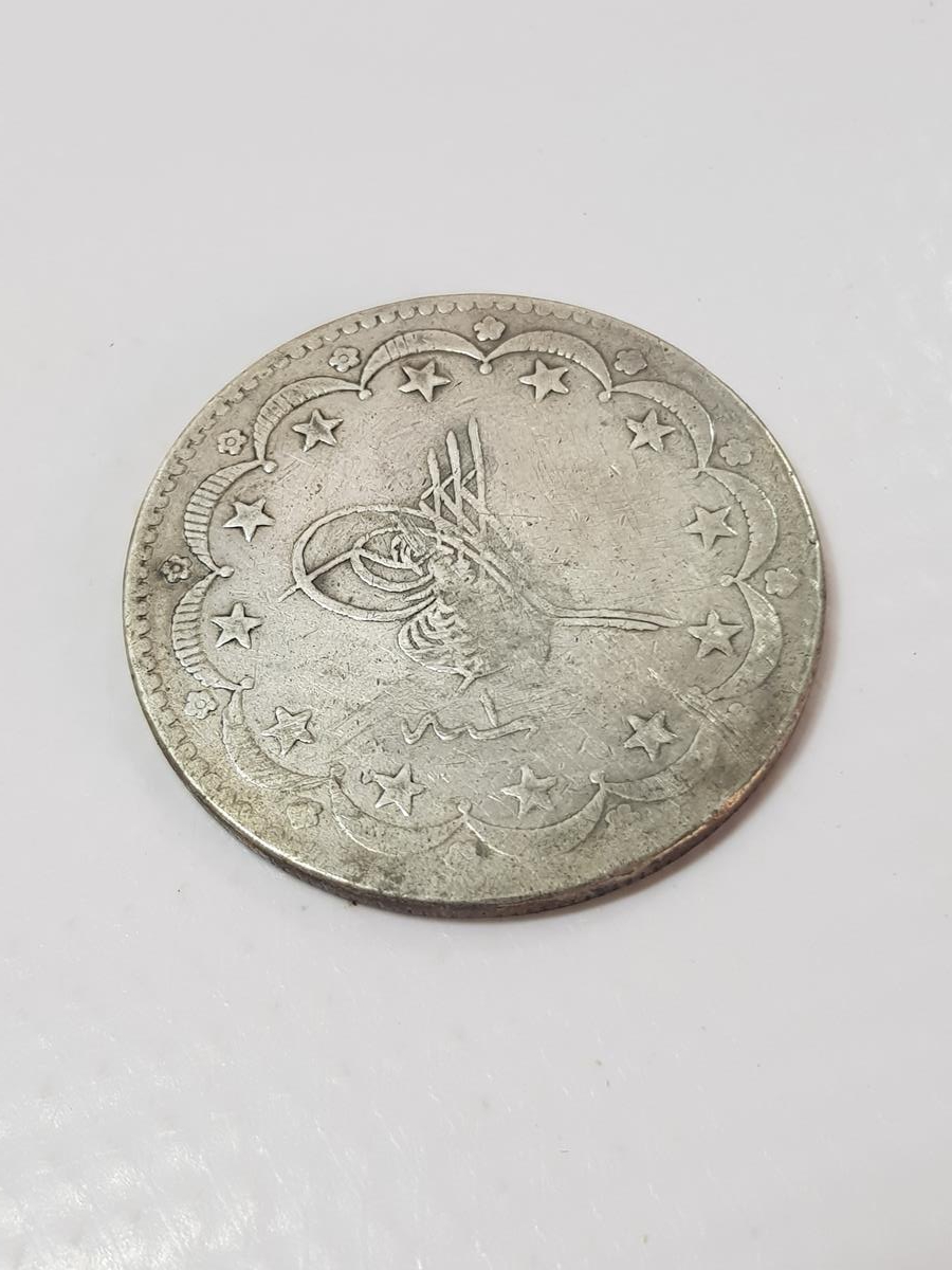 5. MURAT DÖNEMİ NADİR GÜMÜŞ 20 KURUŞ MECİDİYE PARA