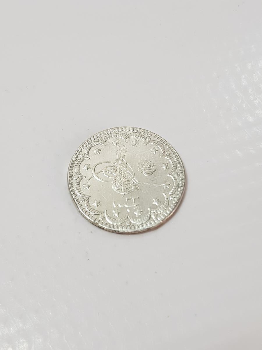 SULTAN ABDÜLHAMİD HAN DÖNEMİ GÜMÜŞ 5 KURUŞ PARA