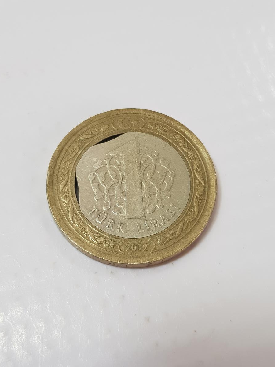 2012 HATALI BASKI 1 LİRA