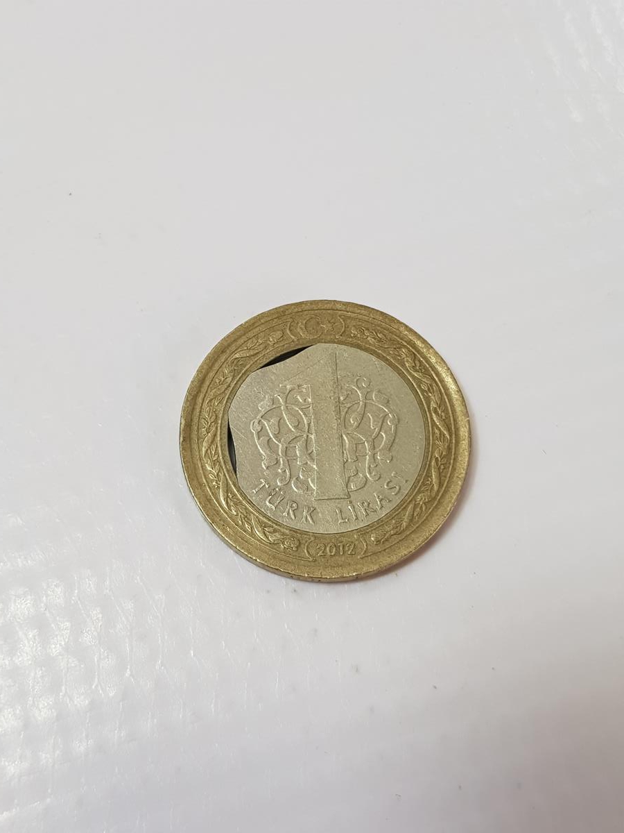 2012 HATALI BASKI 1 LİRA