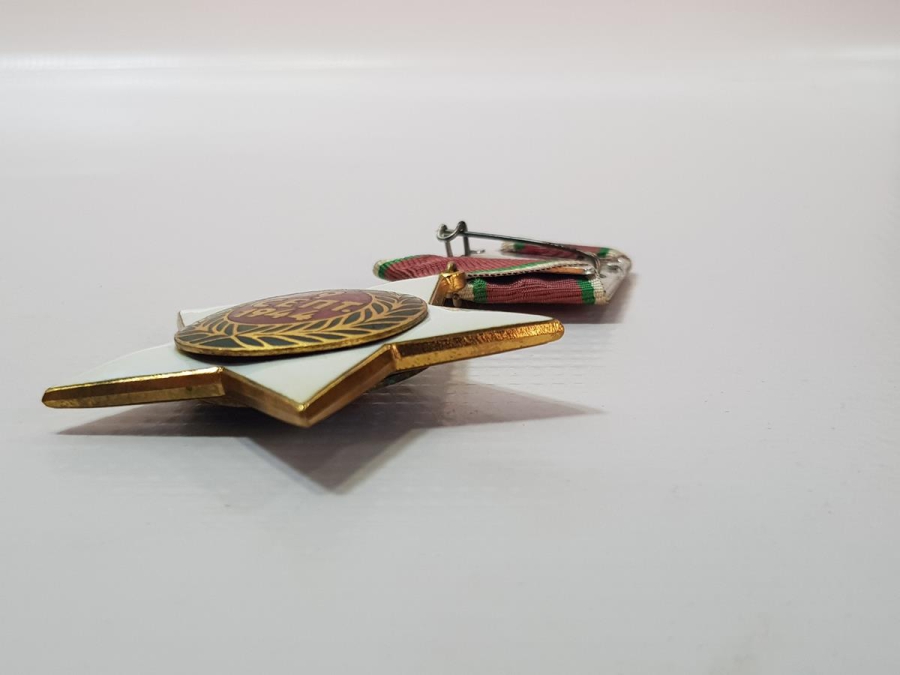 1944 TARİHLİ ÇOK NADİR BULGARİSTAN KOMÜNİZM ONUR MADALYASI