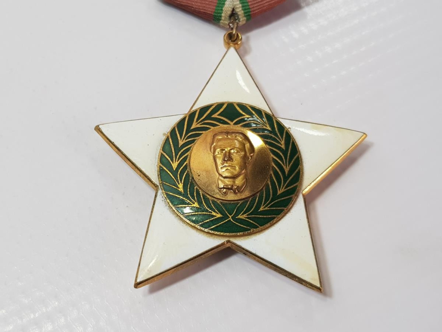 1944 TARİHLİ ÇOK NADİR BULGARİSTAN KOMÜNİZM ONUR MADALYASI