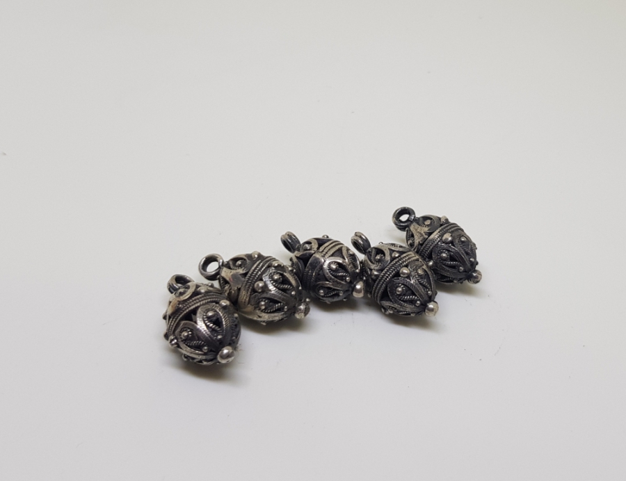 OSMANLI DÖNEMİ TELKARİ İŞÇİLİKLİ ÇOK NADİR KÖSTEK TOPLARI / KOZALARI