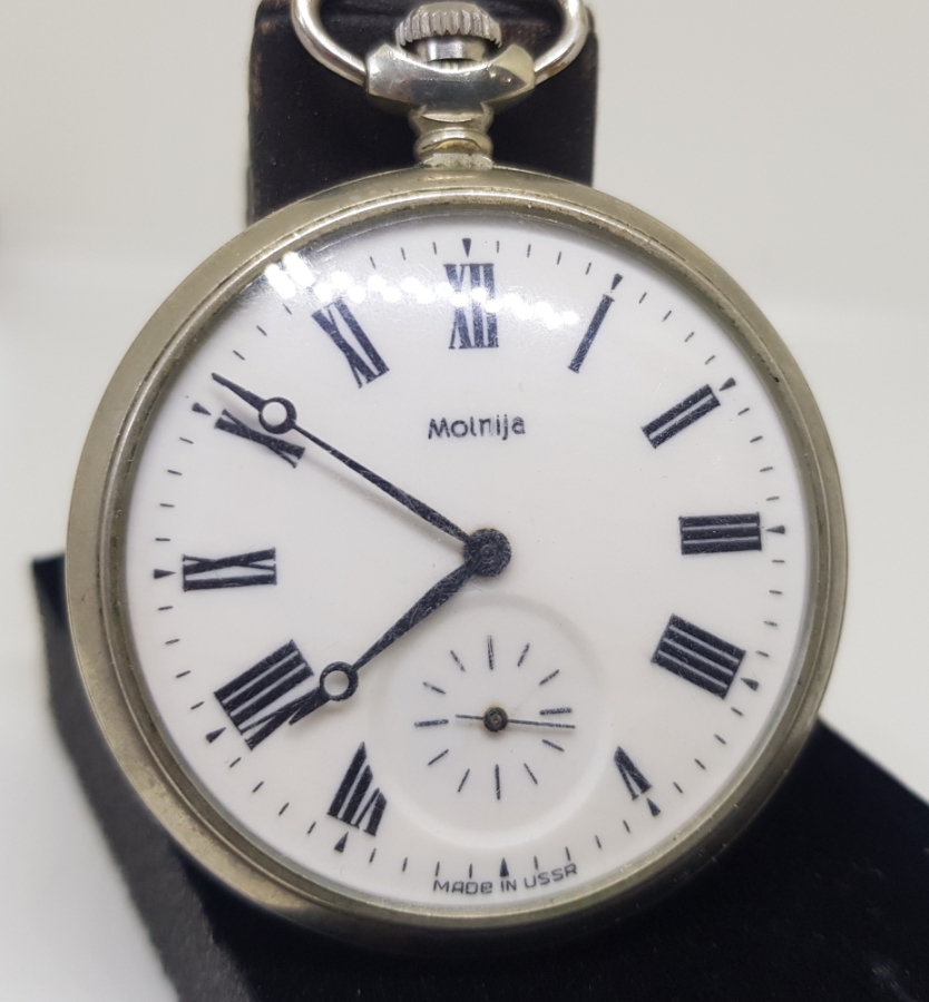 MOLNİJA MARKA NADİR DENİZCİ CEP SAATİ