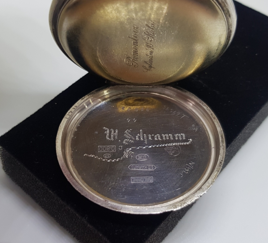 GÜMÜŞ KASA ANTİKA CEP SAATİ