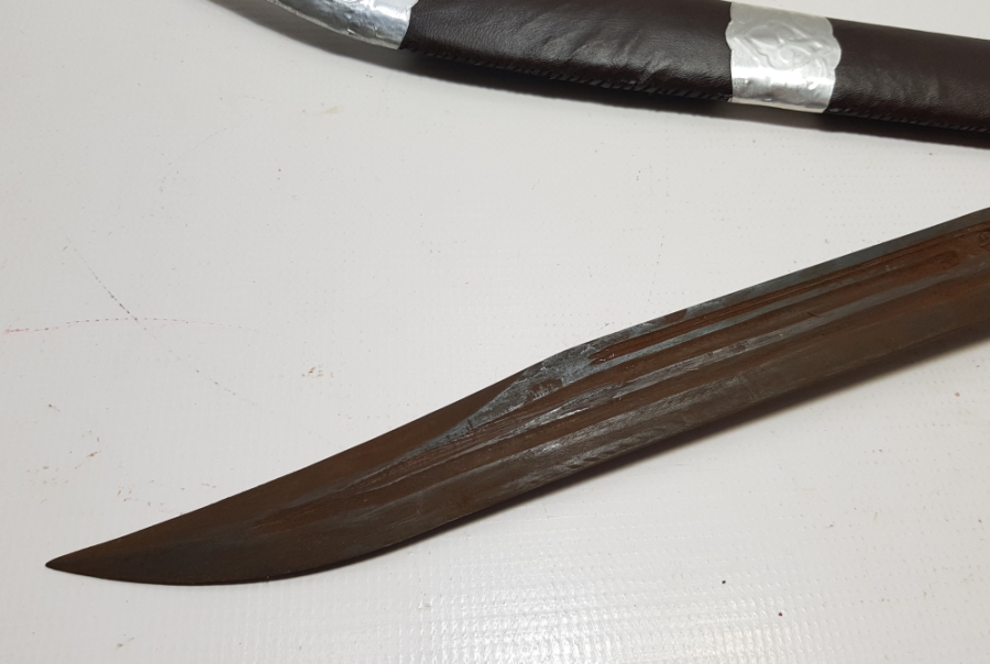 OSMANLI DÖNEMİ DEV BOYDA ÇERKES KAMASI