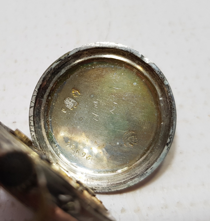 OSMANLI DÖNEMİ GÜMÜŞ KASA DOLAPLI CEP SAATİ