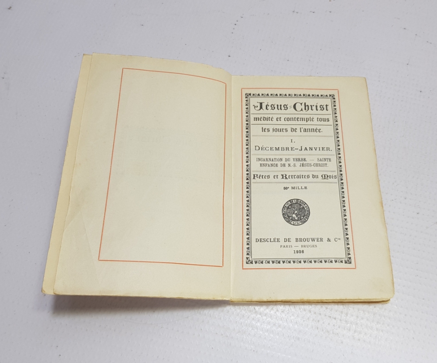 1936 YILI FRANSIZCA İNCİL