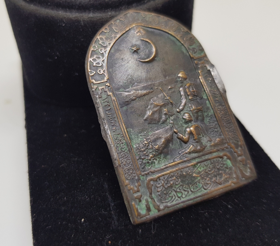 1. DÜNYA SAVAŞI DÖNEMİ NADİR ÇANAKKALE SAVAŞ HATIRASI ROZET