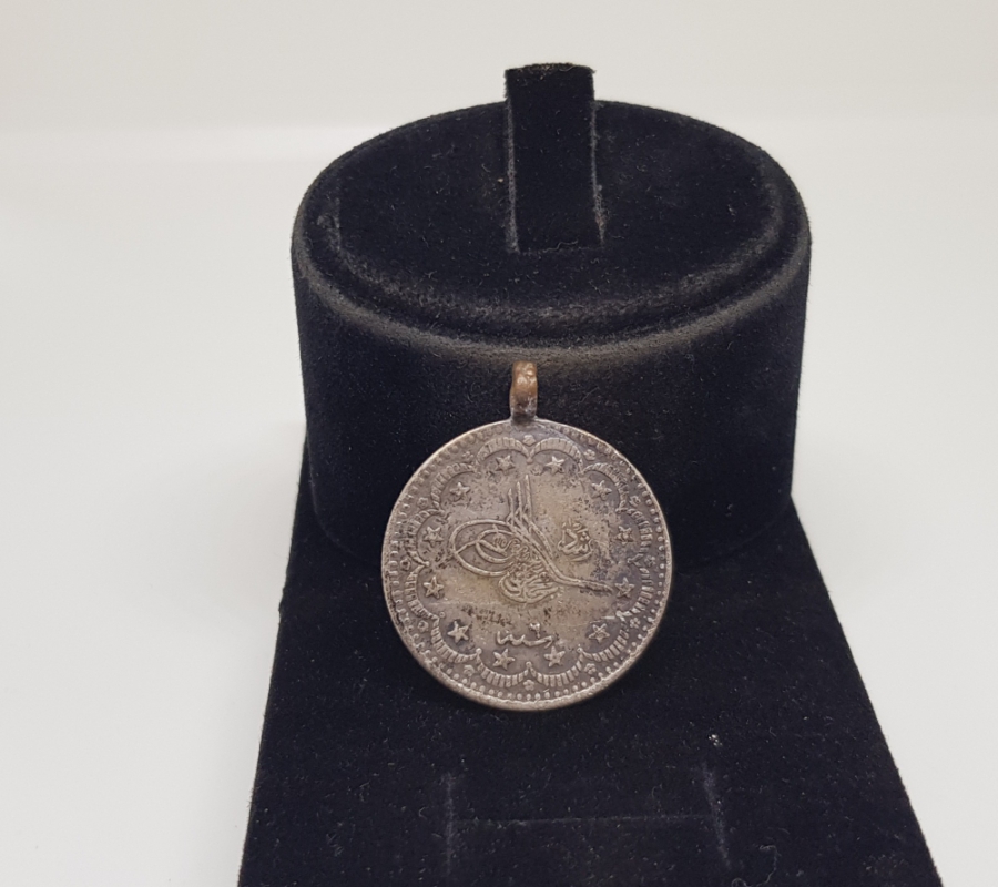 SULTAN MEHMET REŞAT HAN DÖNEMİ GÜMÜŞ 5 KURUŞ MECİDİYE