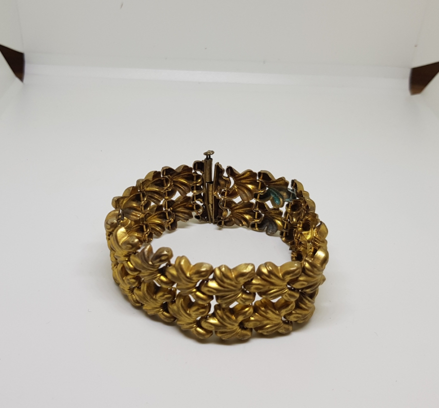 ÜZERİ ALTIN VERMEYLİ OSMANLI DÖNEMİ NADİR BİNDALLI BİLEZİĞİ