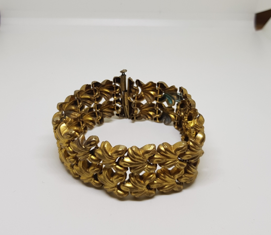 ÜZERİ ALTIN VERMEYLİ OSMANLI DÖNEMİ NADİR BİNDALLI BİLEZİĞİ