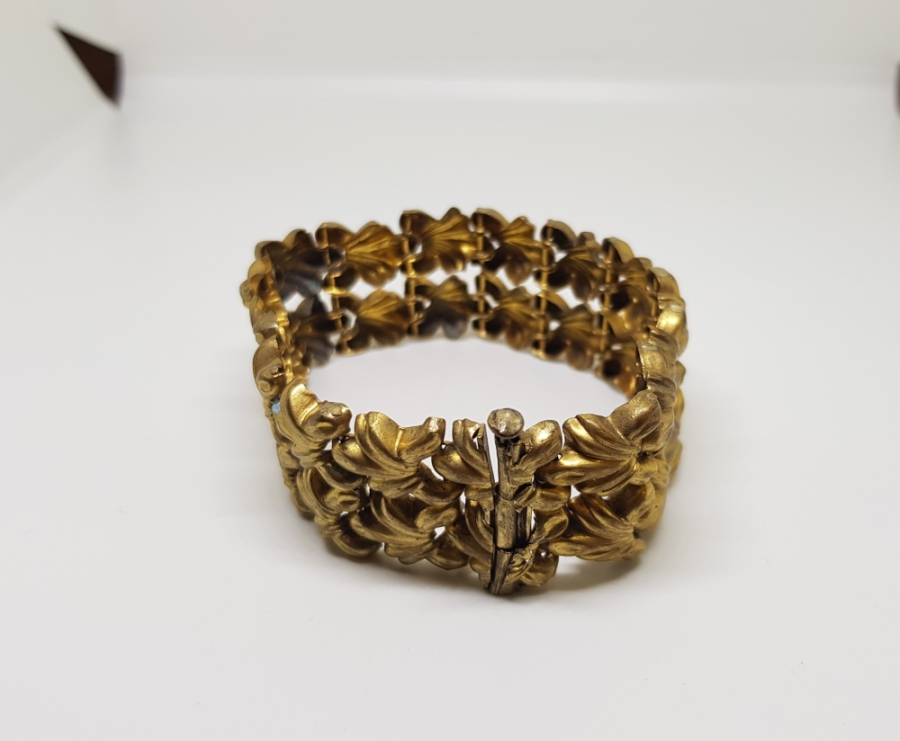 ÜZERİ ALTIN VERMEYLİ OSMANLI DÖNEMİ NADİR BİNDALLI BİLEZİĞİ