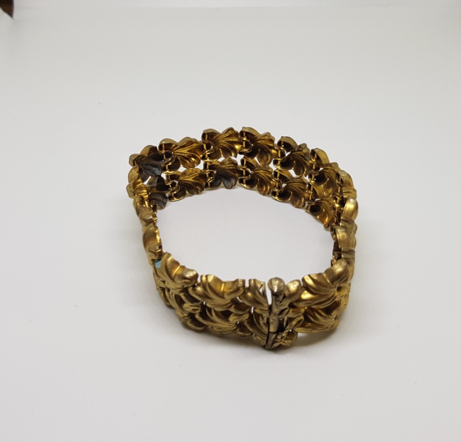 ÜZERİ ALTIN VERMEYLİ OSMANLI DÖNEMİ NADİR BİNDALLI BİLEZİĞİ