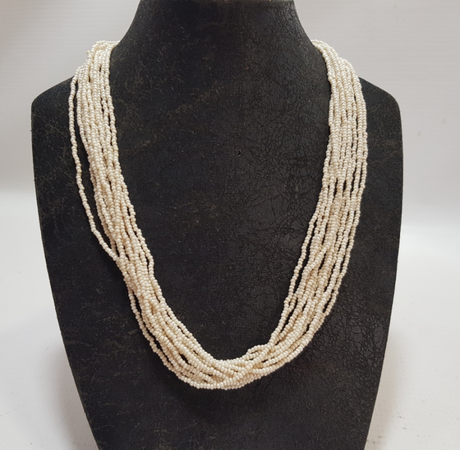 OSMANLI DÖNEMİ İNCİ FORMLU OPAL GERDANLIK