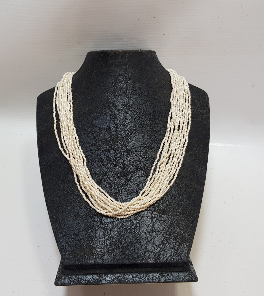 OSMANLI DÖNEMİ İNCİ FORMLU OPAL GERDANLIK