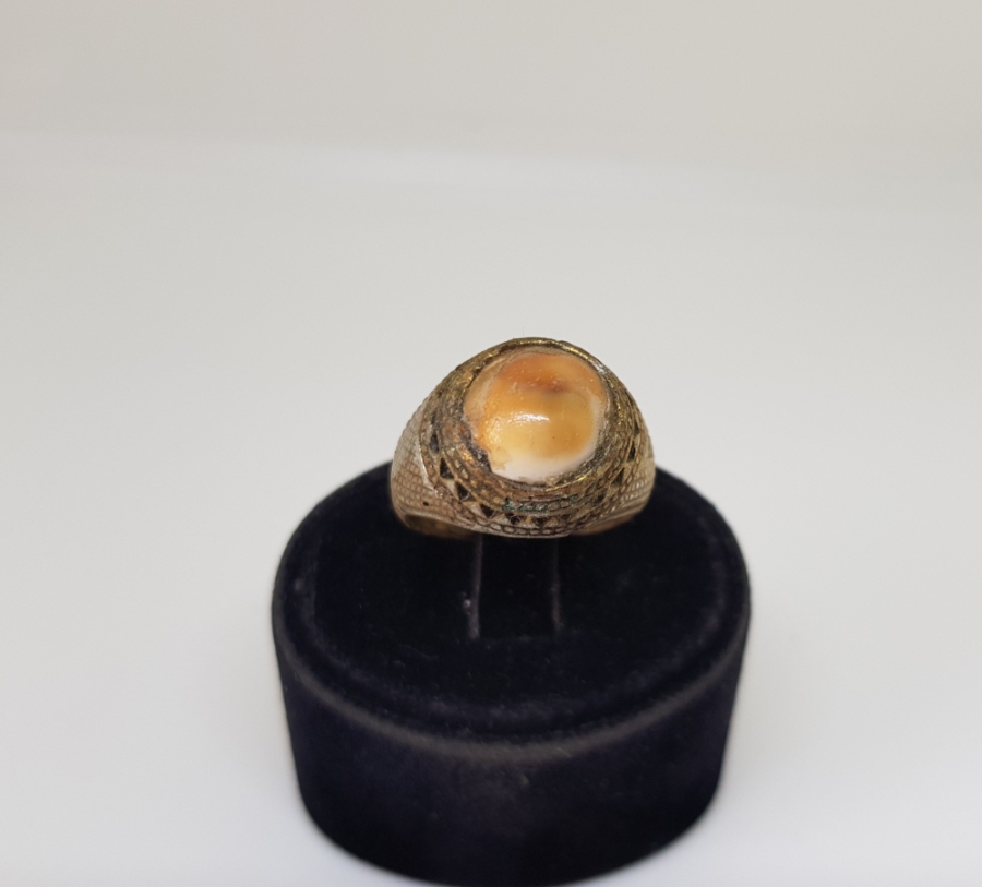 AKİK TAŞLI HAC HATIRASI YÜZÜK