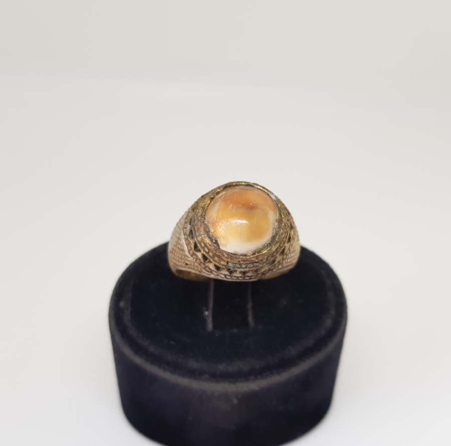 AKİK TAŞLI HAC HATIRASI YÜZÜK