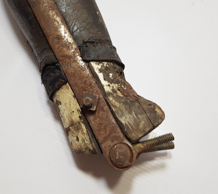 1. DÜNYA SAVAŞI DÖNEMİ ÇOK NADİR TAHTA BACAK - TAKMA BACAK