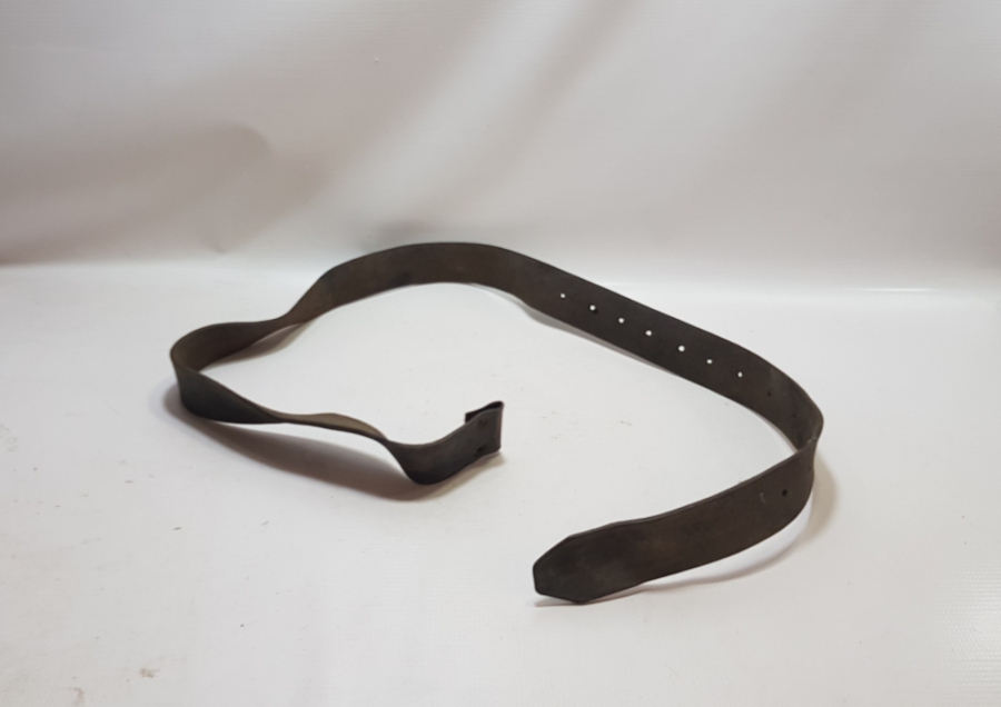 1. DÜNYA SAVAŞI DÖNEMİ ÜZERİ OSMANLICA YAZILI SUBAY KEMERİ