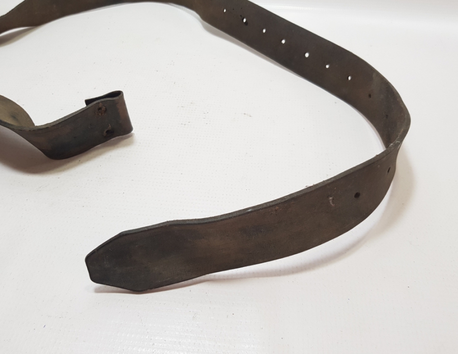 1. DÜNYA SAVAŞI DÖNEMİ ÜZERİ OSMANLICA YAZILI SUBAY KEMERİ