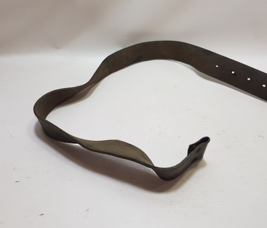 1. DÜNYA SAVAŞI DÖNEMİ ÜZERİ OSMANLICA YAZILI SUBAY KEMERİ